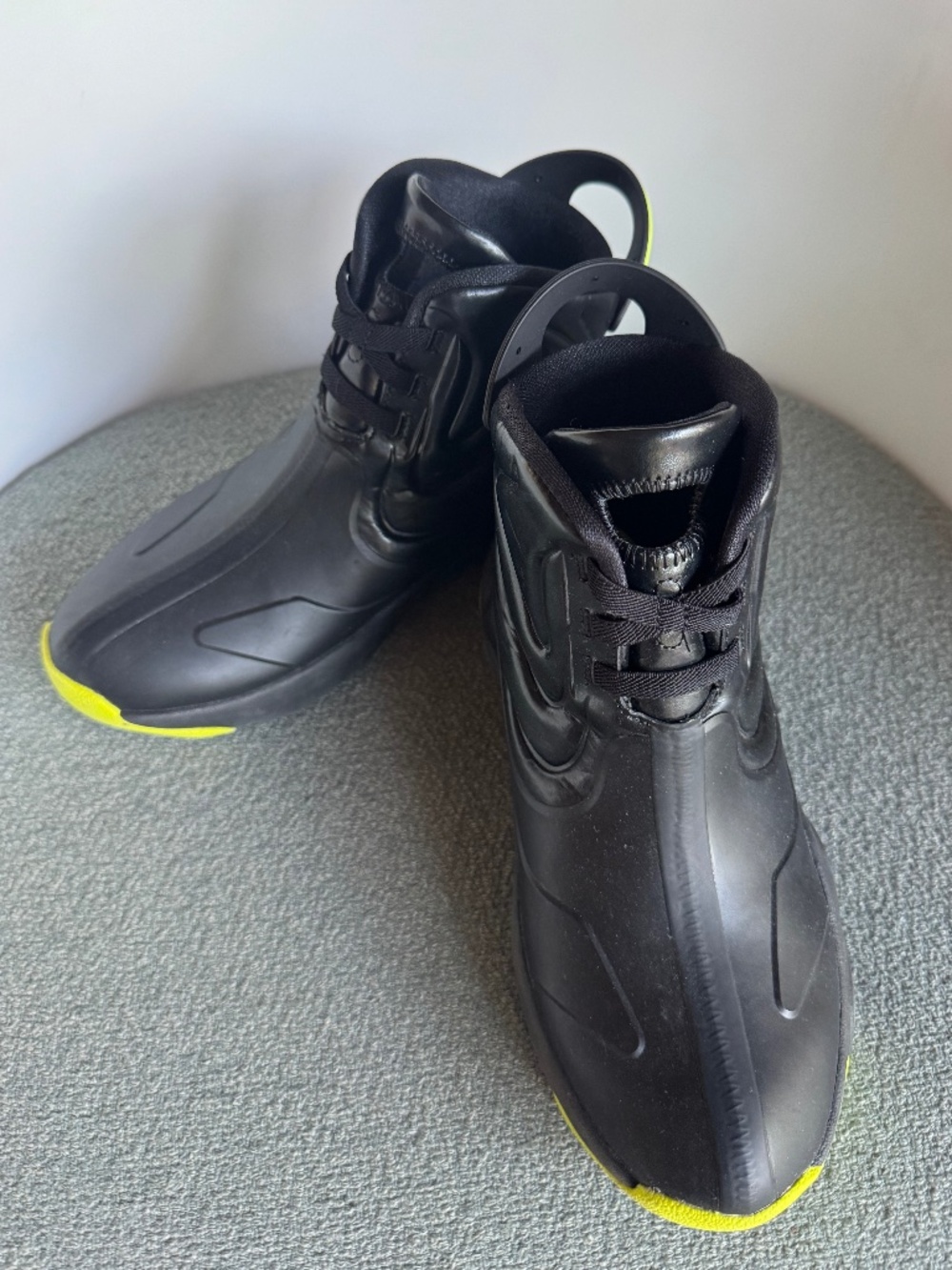 Air Jordan Drip 23 Rain Boot 'Black Atomic Green'